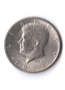 Mezzo 1/2 Dollar Stati Uniti "Kennedy" Nickel Fior di Conio Anni Disponibili 1971 o 1972 